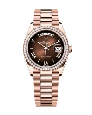 Superclone Rolex Day-Date Brown Ombré Dial 128345rbr-0075 36 mm