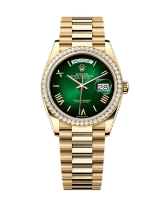 Superclone Rolex Day-Date Green Ombré Dial 128348rbr-0068 36 mm