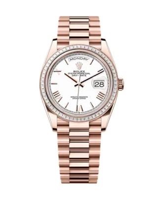 Superclone Rolex Day-Date White Dial 128395tbr-0022 36 mm