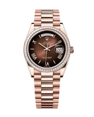 Superclone Rolex Day-Date Brown Ombré Dial 128395tbr-0024 36 mm