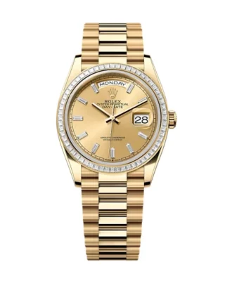 Superclone Rolex Day-Date Champagne Dial 128398tbr-0037 36 mm