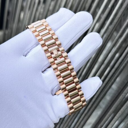 Superclone Rolex Day-Date White Mother-of-Pearl Diamond Dial 128235-0078 36 mm - Image 22
