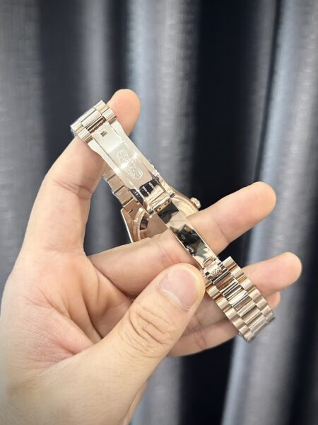Superclone Rolex Day-Date Green Aventurine Diamond Dial 128345rbr-0068 36 mm - Image 6