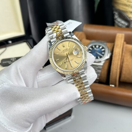 Superclone Rolex Datejust Champagne Dial 126333-0010 41 mm - Image 3