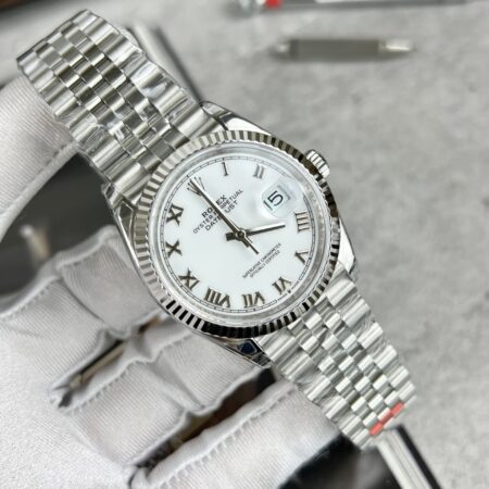 Superclone Rolex Datejust White Roman Dial 126334-0024 41 mm - Image 3