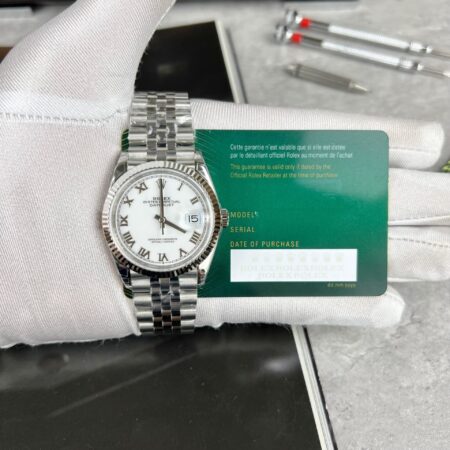 Superclone Rolex Datejust White Roman Dial 126334-0024 41 mm - Image 2