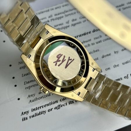 Superclone Rolex Day-Date White Mother-of-Pearl Diamond Dial 128238-0123 36 mm - Image 8
