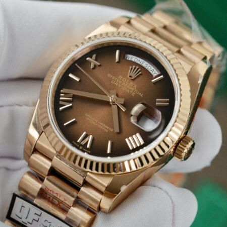 Superclone Rolex Day-Date Brown Ombré Dial 128235-0075 36 mm - Image 5