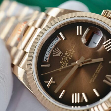 Superclone Rolex Day-Date Brown Ombré Dial 128235-0075 36 mm - Image 6