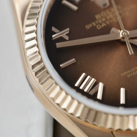 Superclone Rolex Day-Date Brown Ombré Dial 128235-0075 36 mm - Image 8