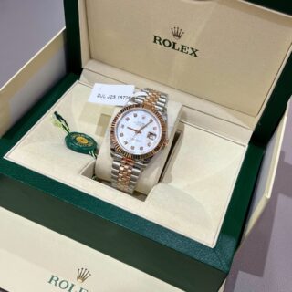 Alternative view of Superclone Rolex Datejust Mother of Pearl Dial 126231-0021 36 mm
