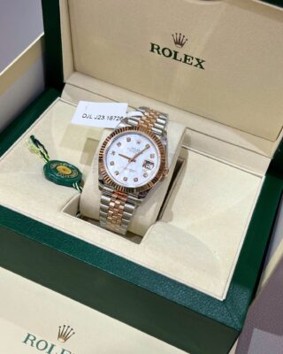 Alternative view of Superclone Rolex Datejust Mother of Pearl Dial 126231-0021 36 mm