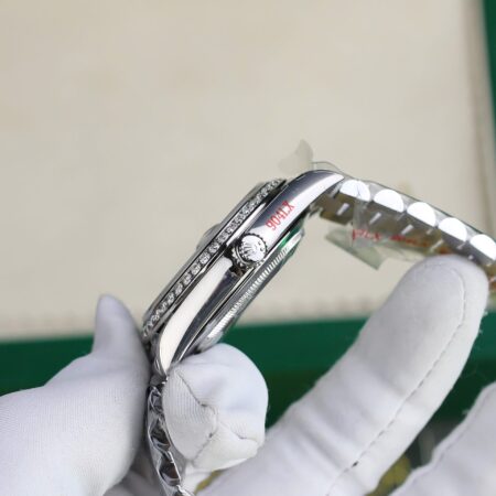 Superclone Rolex Day-Date Diamond-Paved Dial 128349rbr-0006 36 mm - Image 10