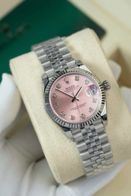 Superclone Rolex Datejust Pink Diamond Dial 278274-0032 31 mm - Image 3
