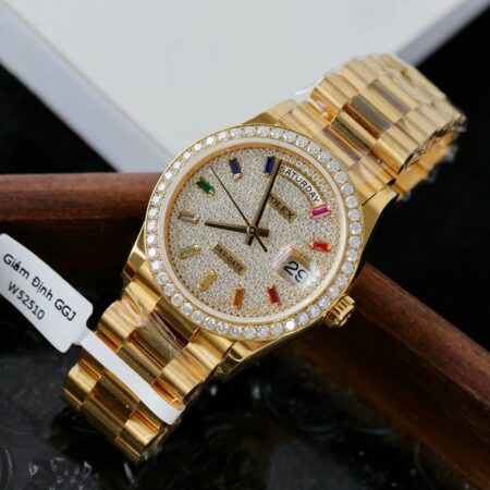 Superclone Rolex Day-Date Diamond-Paved Dial 128348rbr-0030 36 mm - Image 2