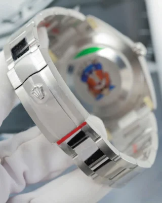 Replica Rolex Datejust blue Dial Fluted Bezel Oyster Bracelet