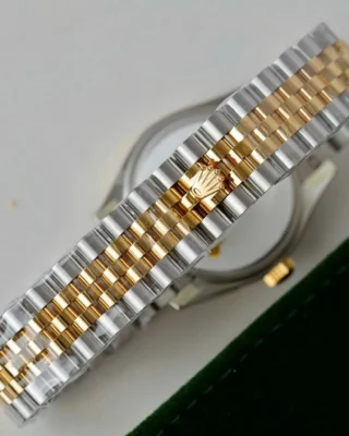 Replica Rolex Datejust Green Dial Fluted Bezel Jubilee Bracelet