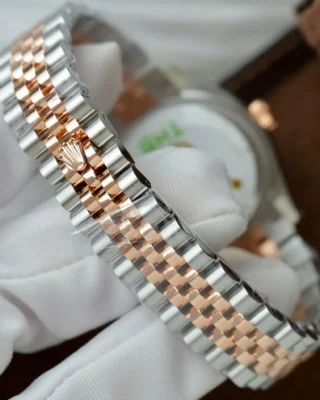 Replica Rolex Datejust Slate Dial Fluted bezel Jubilee Bracelet