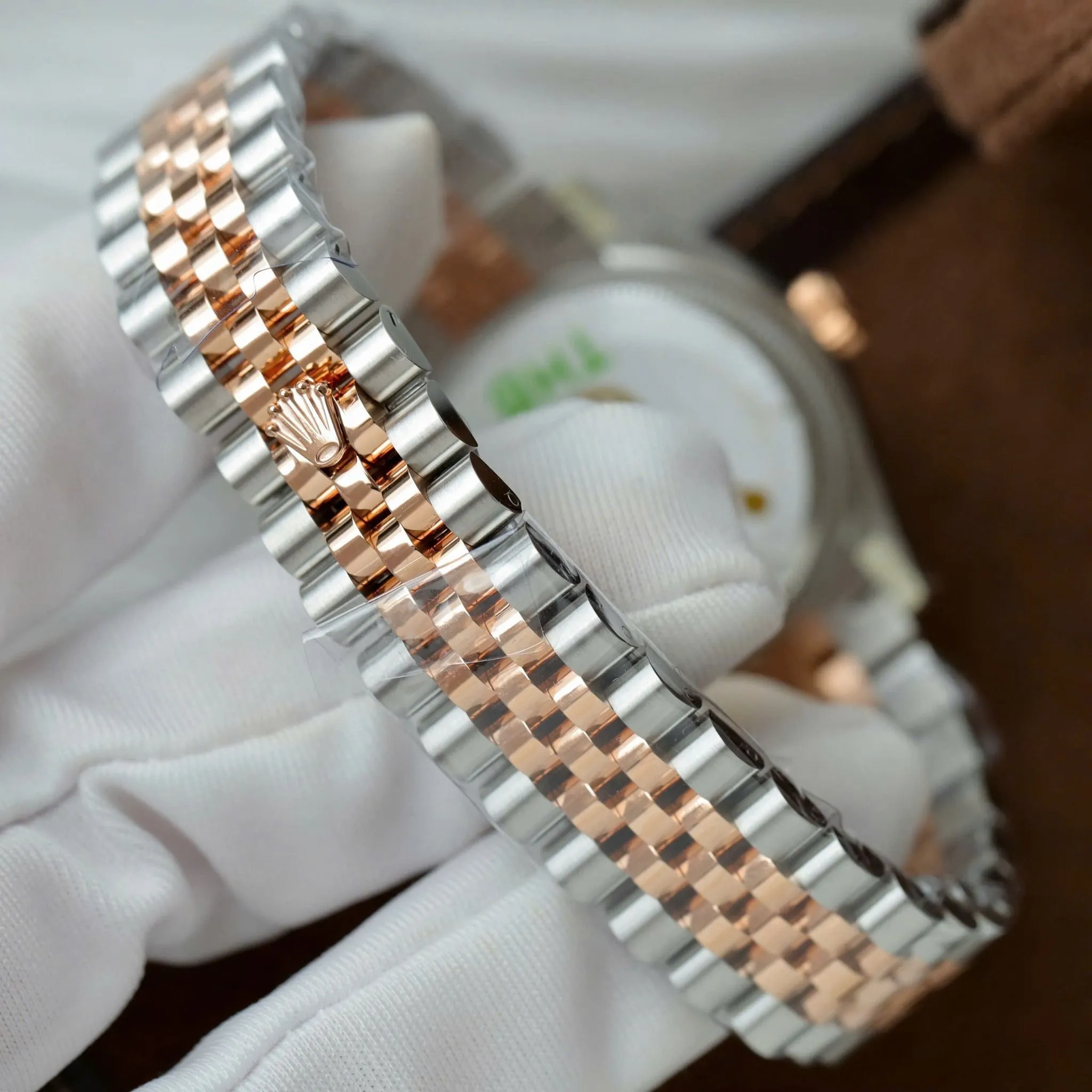 Replica Rolex Datejust Slate Dial Fluted bezel Jubilee Bracelet