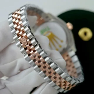 Replica Rolex Datejust Slate dial Fluted Bezel Jubilee Bracelet