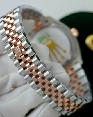 Replica Rolex Datejust Slate dial Fluted Bezel Jubilee Bracelet