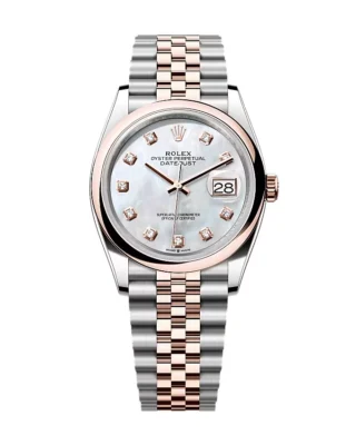 Superclone Rolex Datejust Mother of Pearl Diamond Dial 126201-0021 36 mm