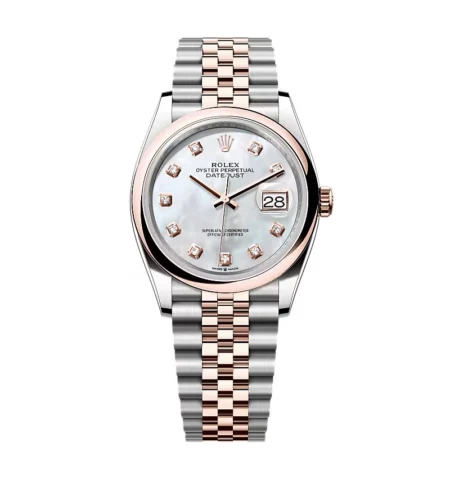 Superclone Rolex Datejust Mother of Pearl Diamond Dial 126201-0021 36 mm