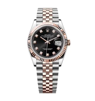 Superclone Rolex Datejust Black Diamond Dial 126231-0019 36 mm