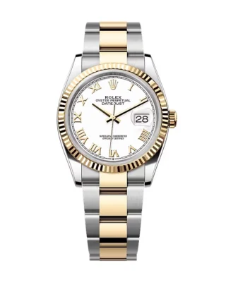 Superclone Rolex Datejust White Roman Dial 126233-0030 36 mm