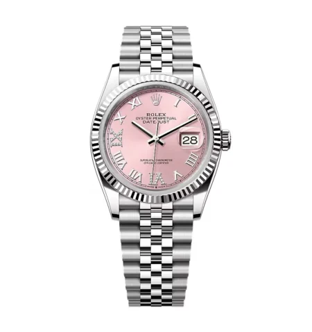 Superclone Rolex Datejust Pink Roman Dial 126234-0031 36 mm