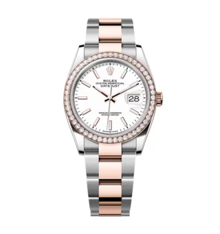 Superclone Rolex Datejust White Dial 126281RBR-0006 36 mm
