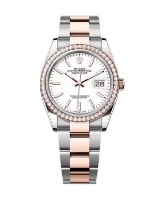 Superclone Rolex Datejust White Dial 126281RBR-0006 36 mm