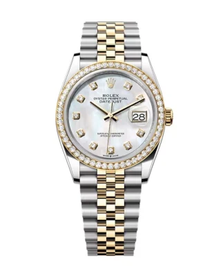 Superclone Rolex Datejust Mother of Pearl Diamond Dial 126283RBR-0009 36 mm