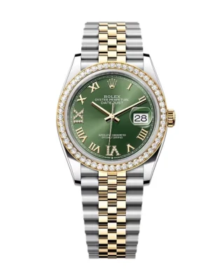 Superclone Rolex Datejust Slate Diamond Dial 126283RBR-0011 36 mm