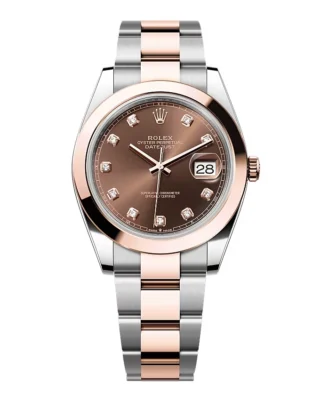 Superclone Rolex Datejust Chocolate Diamond Dial 126301-0003 41 mm
