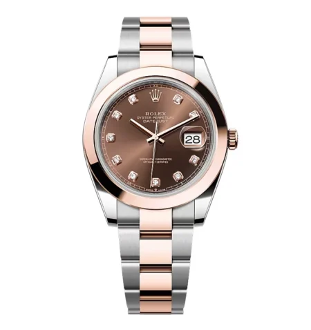Superclone Rolex Datejust Chocolate Diamond Dial 126301-0003 41 mm