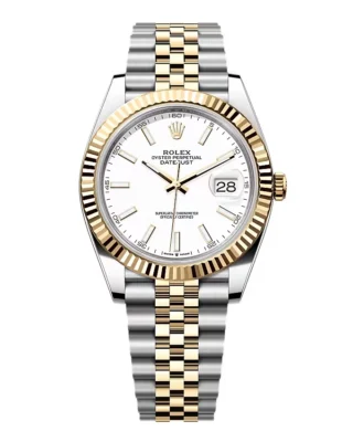 Superclone Rolex Datejust White Dial 126333-0016 41 mm