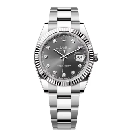 Superclone Rolex Datejust Slate Diamond Dial 126334-0005 41 mm
