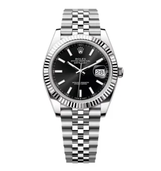 Superclone Rolex Datejust Black Dial 126334-0018 41 mm