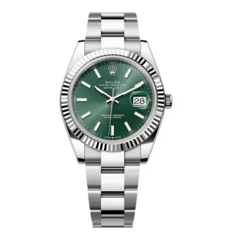 Superclone Rolex Datejust Mint Green Dial 126334-0027 41 mm