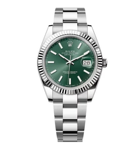 Superclone Rolex Datejust Mint Green Dial 126334-0027 41 mm