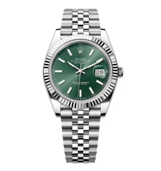 Superclone Rolex Datejust Green Dial 126334 Jubilee 41 mm