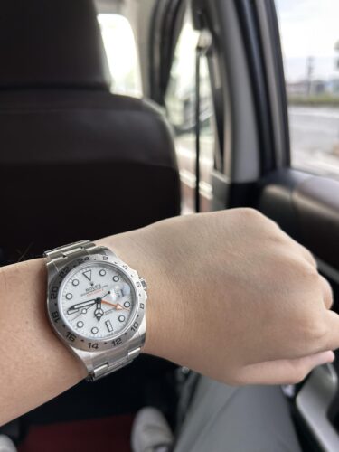 Rolex "Polar" Explorer II White Dial 226570 WSO photo review