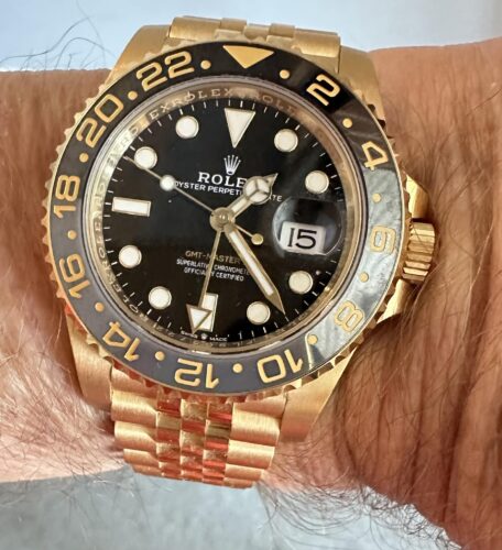 Superclone Rolex GMT-Master II Black Dial 126718GRNR photo review