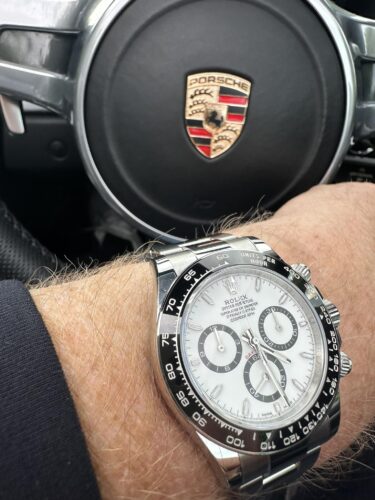 Superclone Rolex Daytona "Panda" White Dial 126500LN photo review