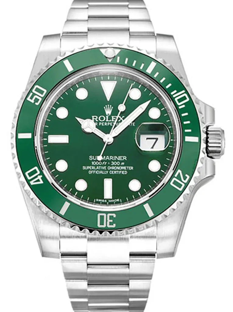 Super Clone Rolex GMT Master II Hulk Green Dial Green Bezel Oyster Bracelet