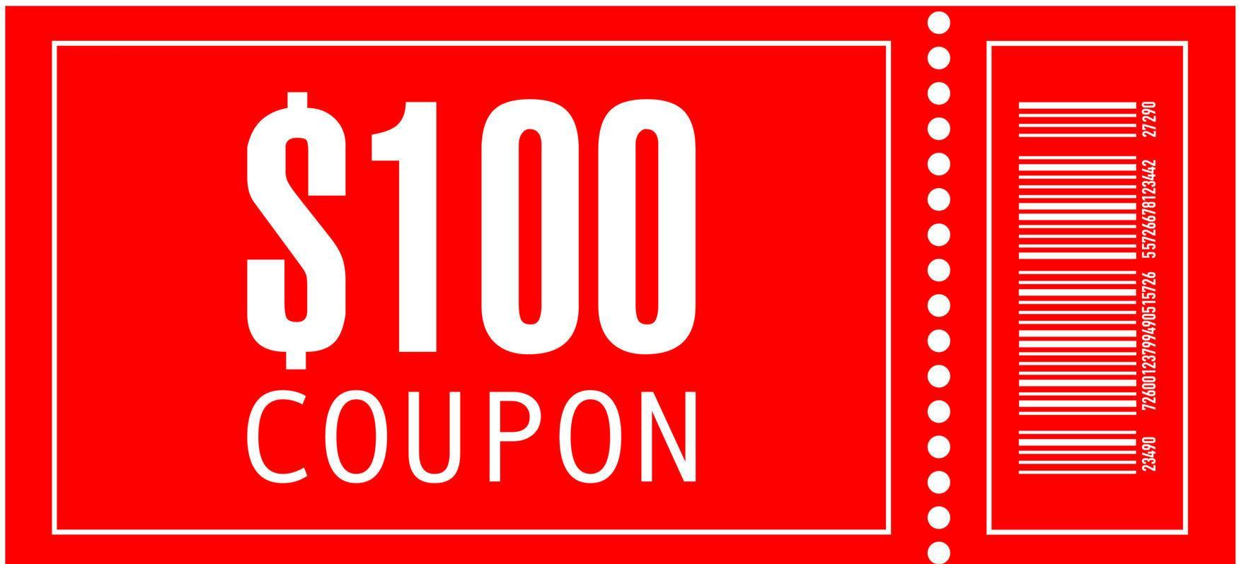 $100 Coupon