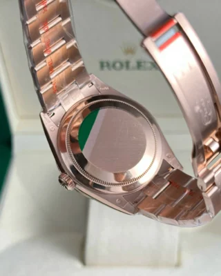 Replica Rolex Sky Dweller Blue Dial Fluted Bezel Oyster Bracelet