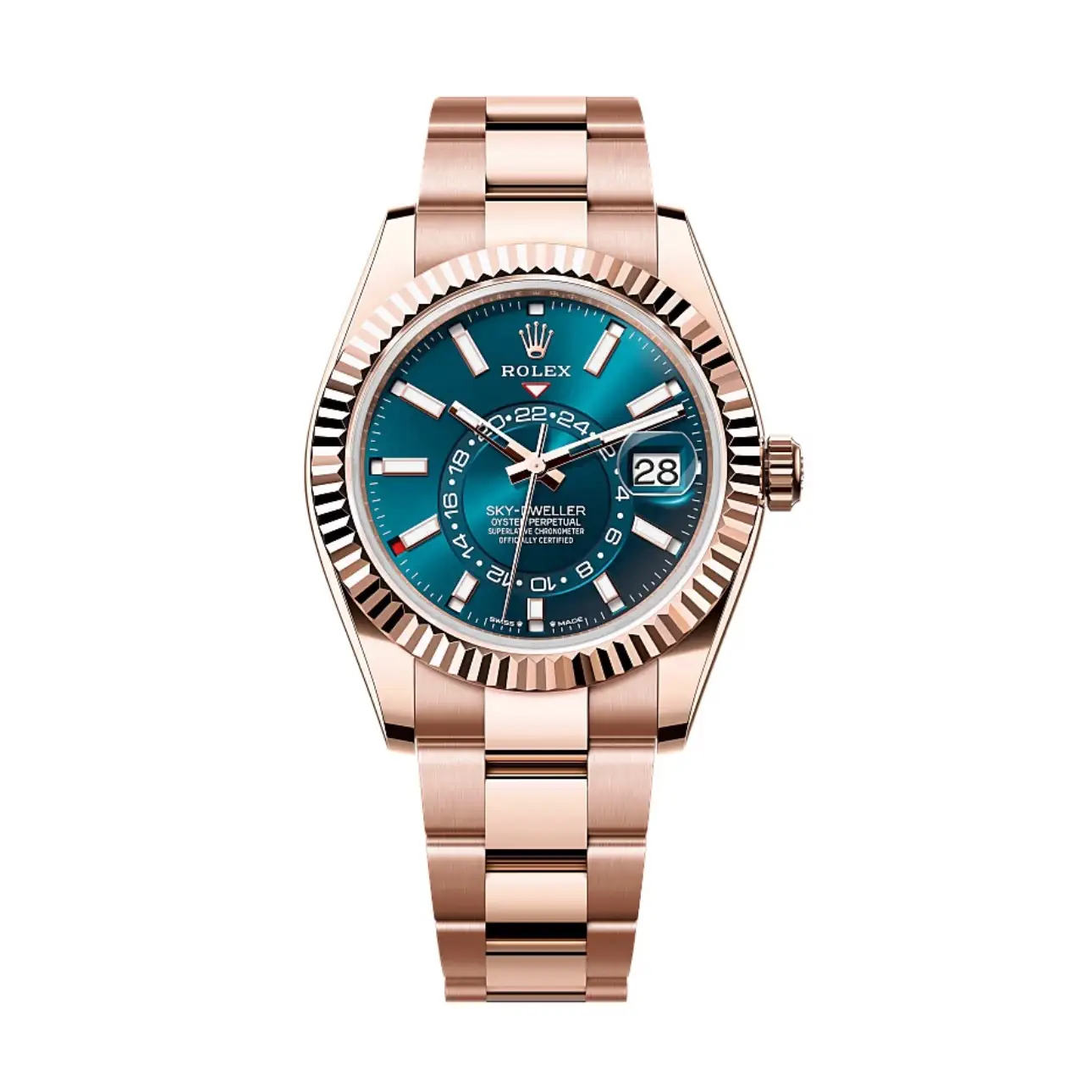 Superclone Rolex Sky-Dweller Blue Dial 336935 Oyster