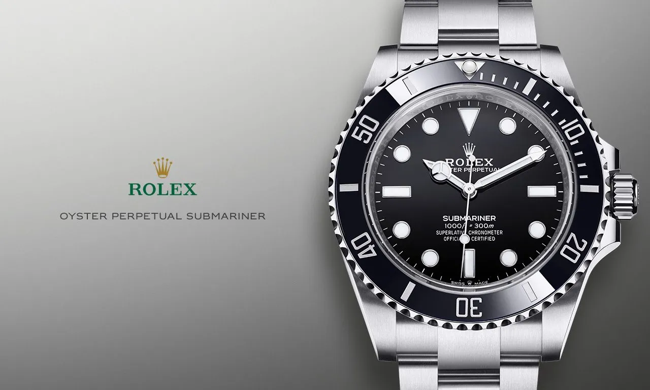 Rolex Submariner Black Dial Black Bezel